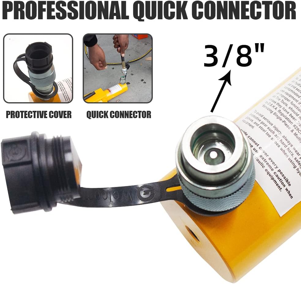 BESTOOL Pro Series OTR Giant Hydraulic Tire Bead Breaker for 5 Piece Rims 25 in. to 51 in. with Pry Bar Bead Loosening Pockets, 10000PSI