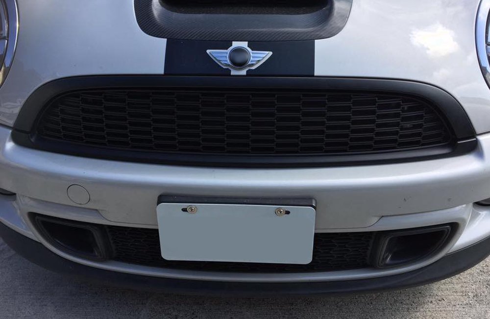 Cosmos Performance Front Grille Set Matte Black painted for Mini Cooper S/JCW R55/R56/R57/R58/R59 07-13