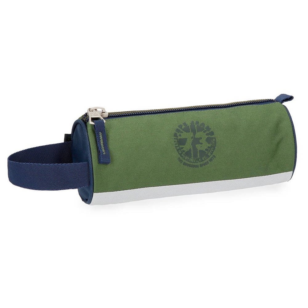 Pepe Jeans Joss Estuche Redondo Verde 23x9x9 cms Poliéster