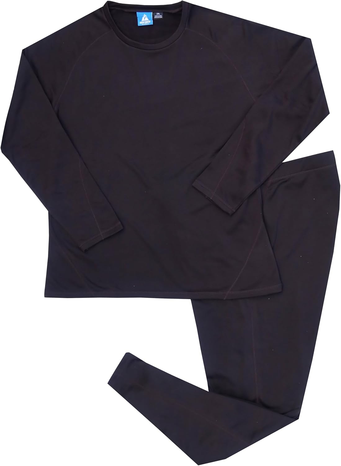Snow Country Outerwear Women's Plus Size 1X-6X Fleece Lined Thermal Top and Bottom Base Layer Set