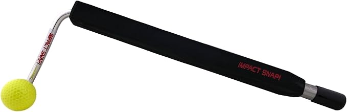 IMPACT SNAP Golf Swing Trainer & Golf Swing Training Aid for Indoor & Outdoor Golf Swing Repetition - Right Hand