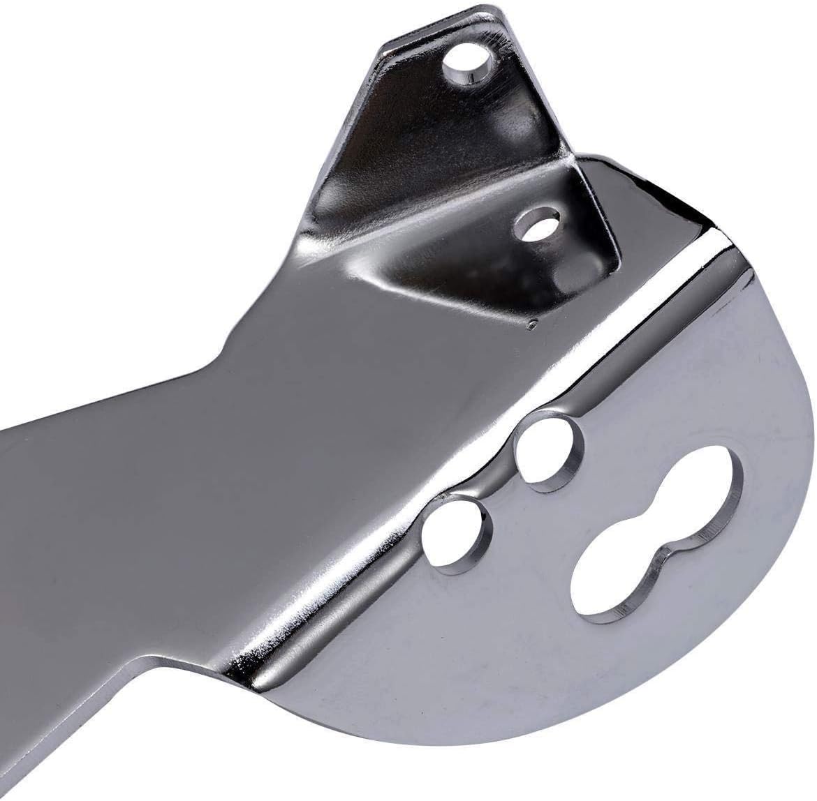 Chrome Driving Passing Fog Light Mount Bar Fit For Harley Road King FLHR 1994-2012