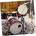 YARNOW 1set Sturdy Alloy Drum Storage Shelf Snare Drum Rack for Beginner Drummers