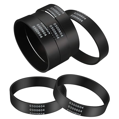 Miniatura 6 de Honoson Correa de repuesto para aspiradora 0300604 compatible con Oreck XL vertical para aspiradora, piezas de repuesto (4 piezas)