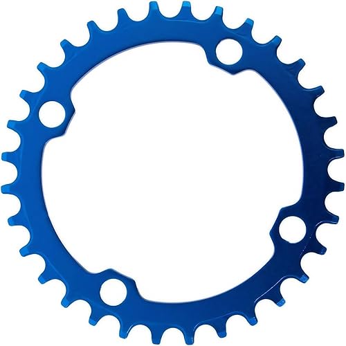 Miniatura 15 de YBEKI Plato de 104BCD redondo ovalado, estrecho, ancho, para bicicleta de montaña de 8, 9, 10, 11 velocidades, bicicleta de montaña, BMX, 30T, 32T