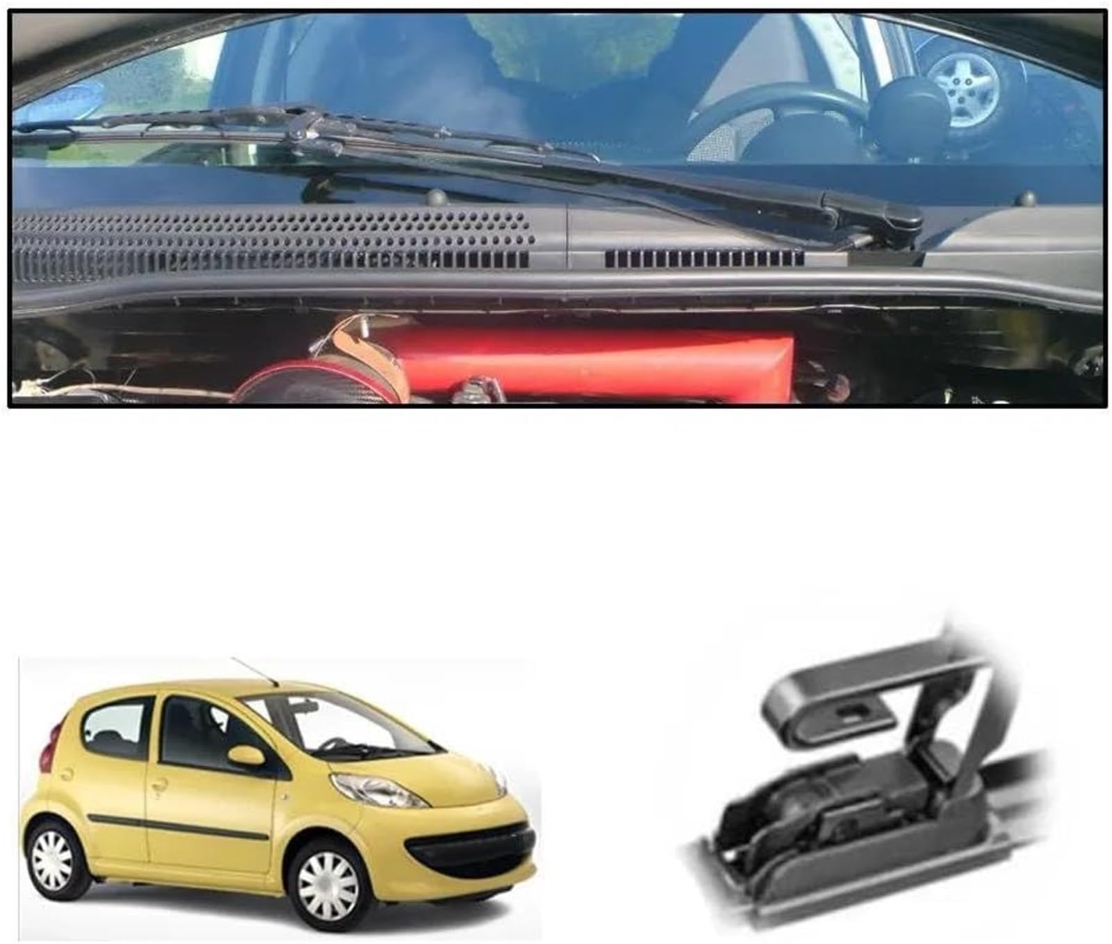 limpiaparabrisas Escobillas limpiaparabrisas para Peugeot delanteras y traseras Limpiaparabrisas de coche