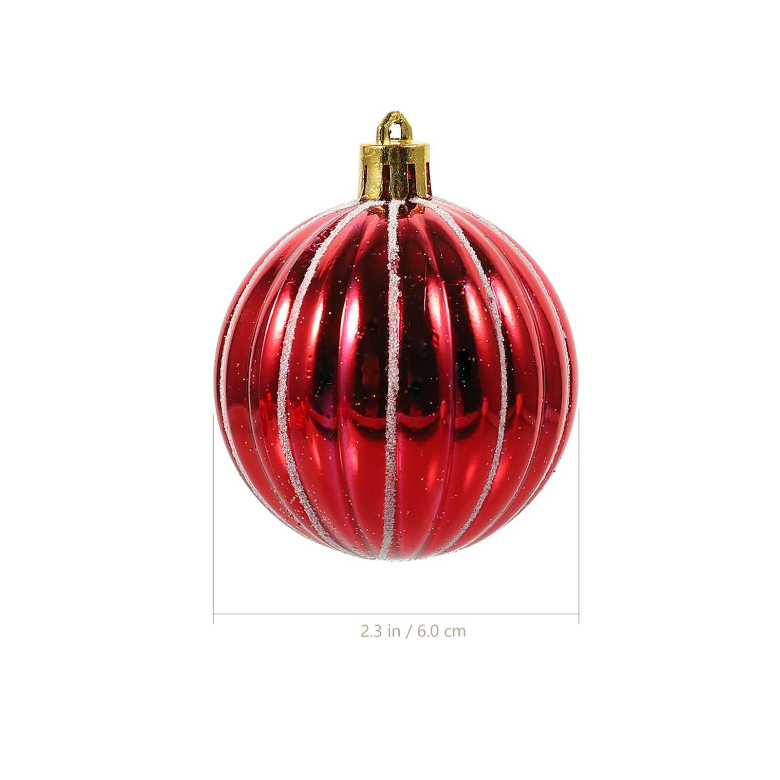30 Piezas Bolas de Navidad Pintadas Adornos de Bolas de Navidad Bolas de Navidad Adornos de Bolas de Árbol de Navidad Adornos de Bolas de Árbol de Navidad Decoraciones de Árboles de Bolas de