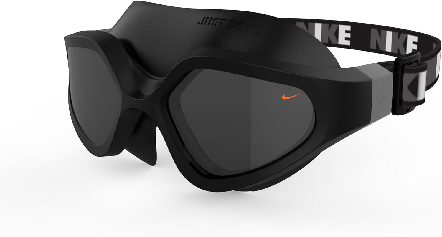 Nike Expanse Swim Mask Goggle-Adult, One Size, Dark Black
