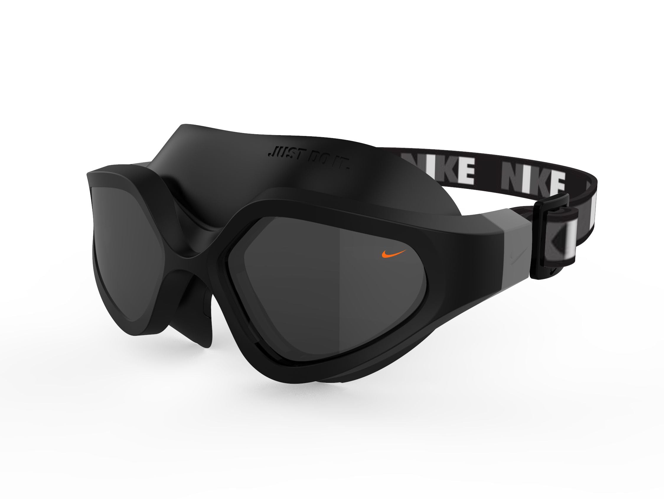 Nike Expanse Swim Mask Goggle-Adult, One Size, Dark Black