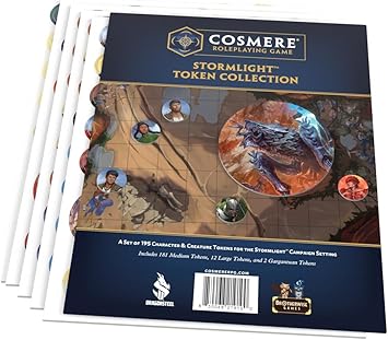 Stormlight Tokens Collection - Cosmere RPG by Brotherwise Games | Ages 14+ | 3-7 Players |