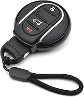 Vista 1 de MECHCOS Compatible con Mini Cooper Clubman Countryman F54 F55 F56 F57 F60, Funda de llave con 3 4 botones, Protector de llave con control remoto