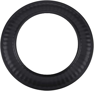 Metal Firewood Stove Wood Stove Stove Pipe Trim Collar, Steel, Black, Matte BM0094 0366716 fits 6" 24-Gauge Single Wall Steel Construction Black Matte Finish