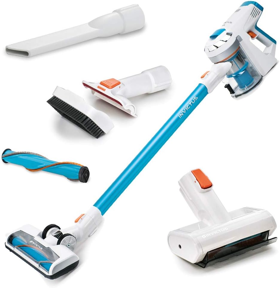 Invictus X7 Cordless and Bagless Vacuum Cleaner with LED Light