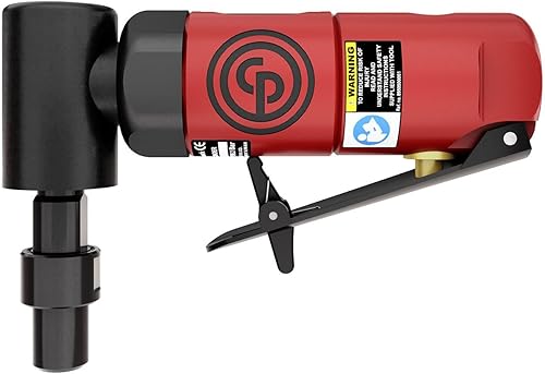 Vista 6 de Chicago Pneumatic CP875 – Amoladora neumática angular, 90 grados, 1/4 pulgada