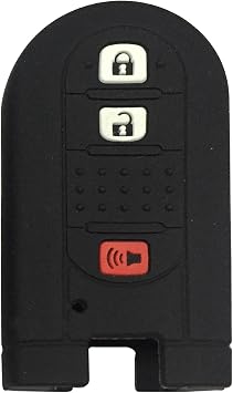 for Daihatsu TAFT Kopen Mira Key Shell Cover Silicone Key Case Remote Auto Key Protector Black