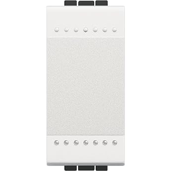 BTicino sn4005nf LIVINGLIGHT Button 1P 10 A 1 m White white SN4005NF
