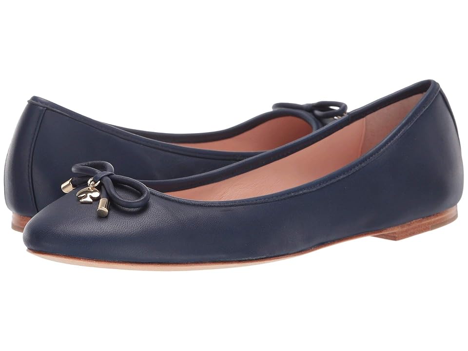 

Kate Spade New York Willa (Navy Leather) Women's Slip on Shoes, Blue