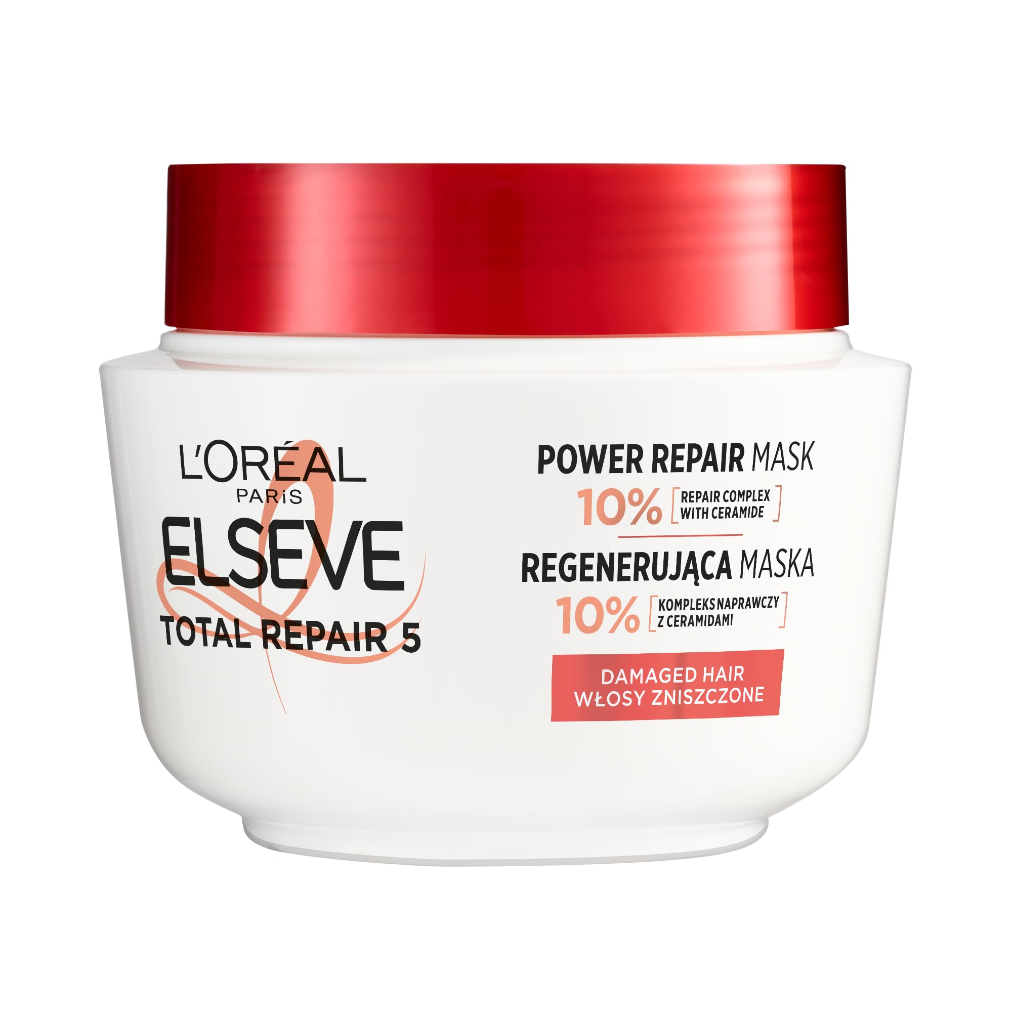 L'Oreal Paris Hair Care Elseve Total Repair 5 Regenerating Mask For Damaged Hair 300 Ml