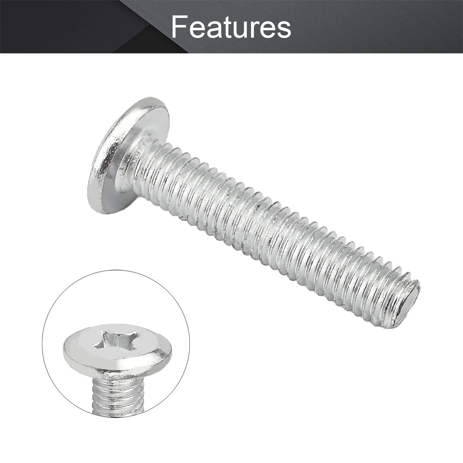 Flat Head Phillips Machine Screws 100 Degree