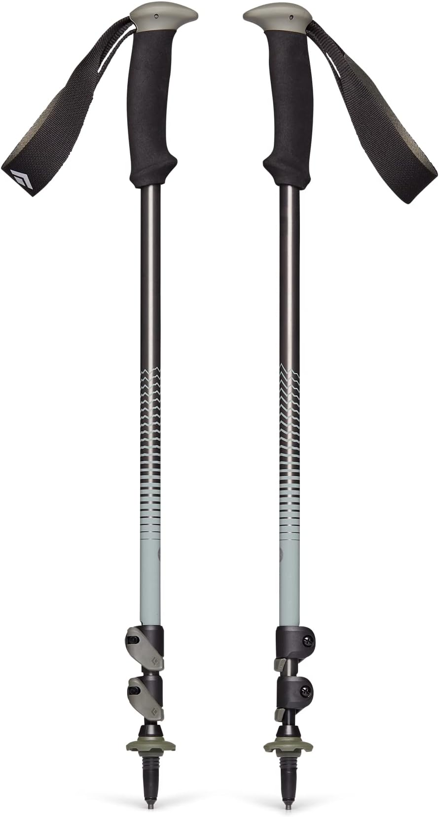 BLACK DIAMOND Trail Back Durable Aluminum Trekking Poles Adjustable, Hiking