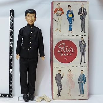 舟木一夫　ソフビ人形 舟木一夫☆ソフビ人形 17．3cm 歌手 芸能人 タレント 版権