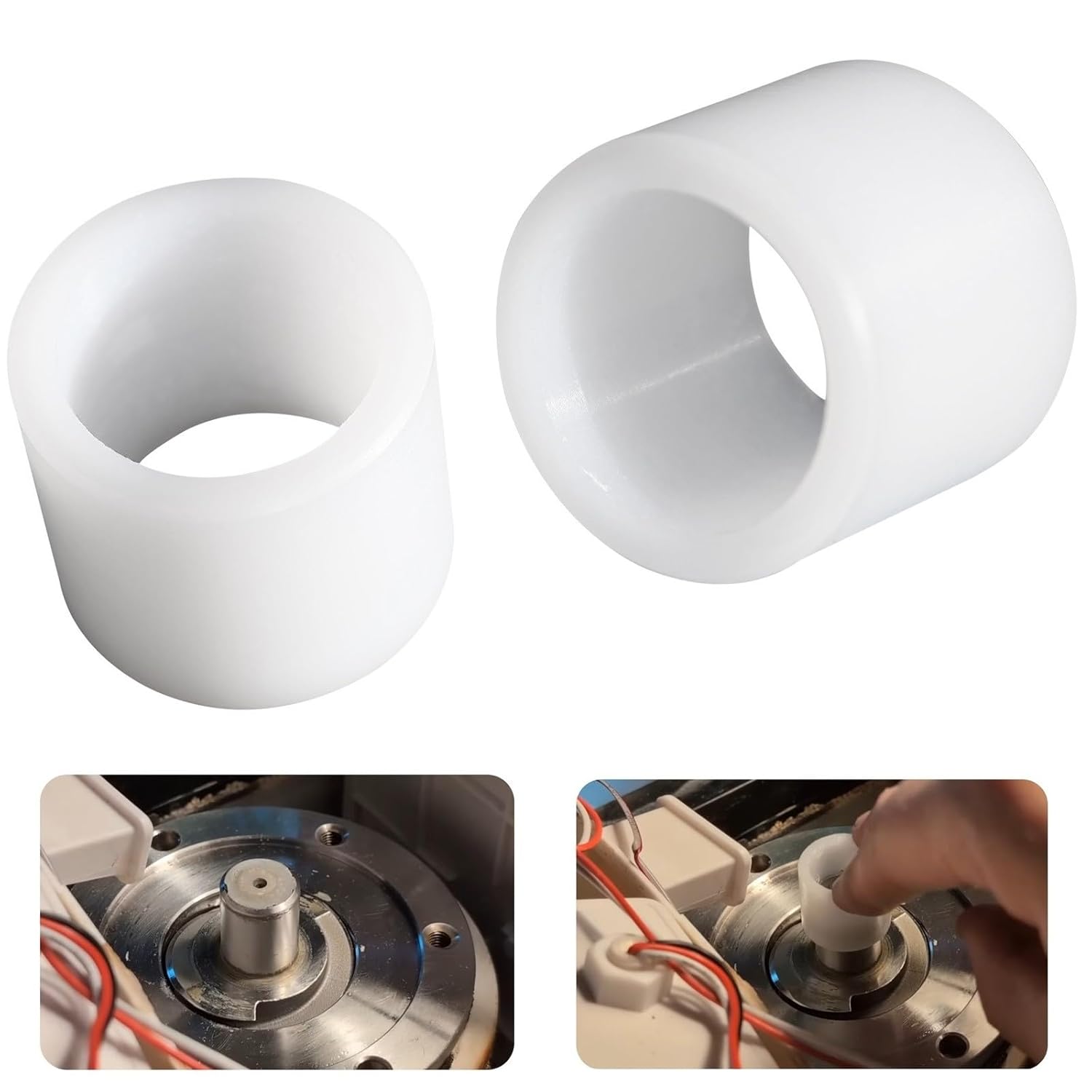 The Definitive Review: 2 Pcs Ice Maker Bushing for GE Opal Nugget Ice Makers 1.0 & 2.0 (9-Hole Extruder) – A Squeak-Free Solution
