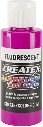 4 oz. Botella de Createx Fluorescente Frambuesa #5402 Createx AIRBRUSH COLORS H...