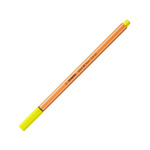 Image of STABILO point 88 - Fineliner - Pack of 6 Neon Colors (Assorted)