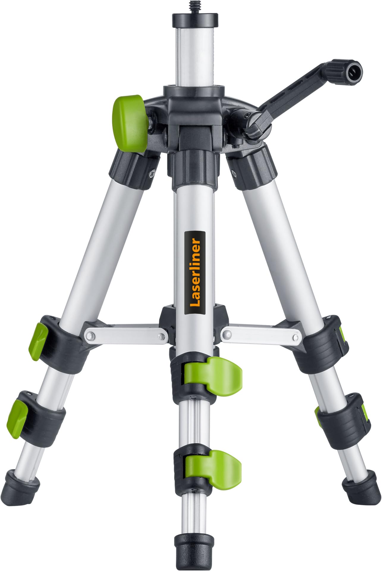 Laserliner VarioStand Trépied compact en aluminium pour appareils de mesure laser avec filetage 1/4", réglable en hauteur de 17,5 à 44,5 cm, léger et robuste