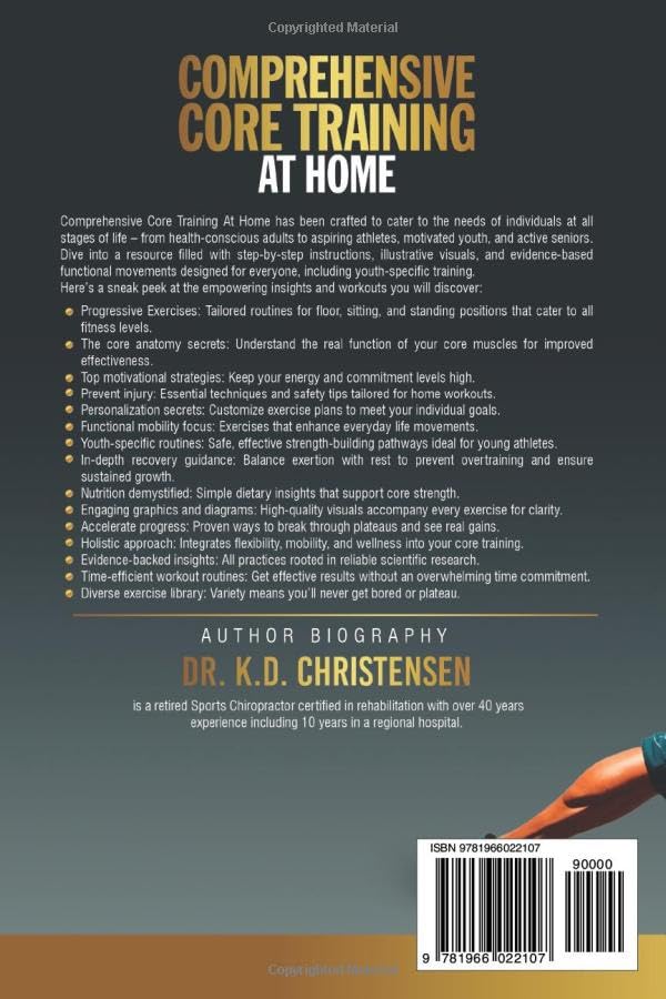 Comprehensive Core Training At Home: A Complete Illustrative Guide to Core Training At Home: Floor - Chair - Standing Exercises - Image 2