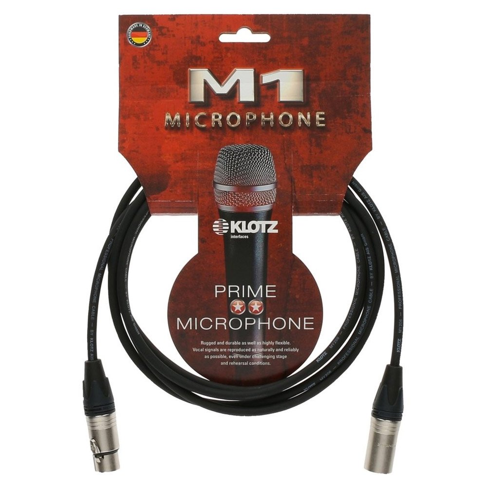 Klotz M1FM1 N0500 – CABLE MICROPHONE 5 Meters/16.5 Feet)
