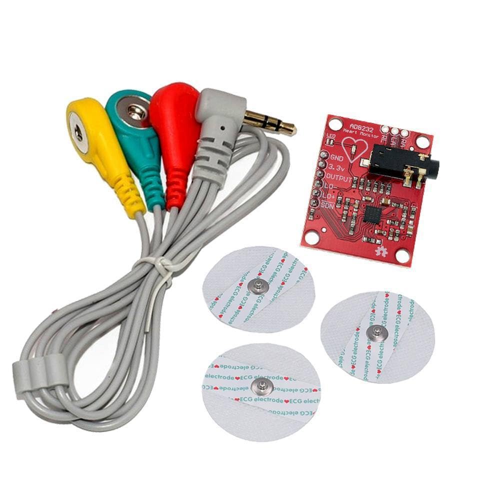 AD8232 Modulo AD8232 Sensore di Monitoraggio Misura Kit Modulo Fai Da Te