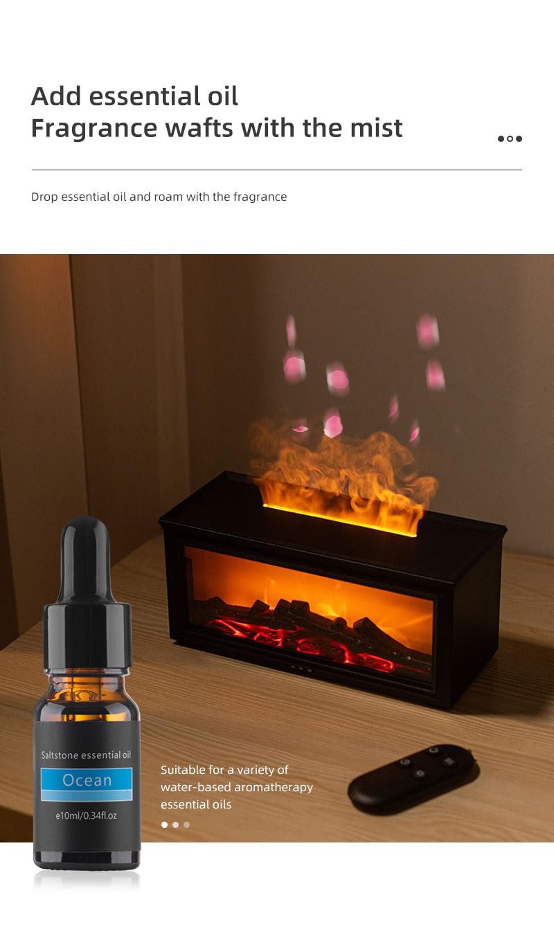 HY-05B Diffuseur d'huiles essentielles d'aromathérapie à ultrasons avec minuterie pour Maison, Chambre, Bureau, Yoga 280 ML