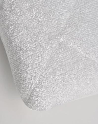 Miniatura 5 de Protector de colchón impermeable para moisés compatible con Newton, Pamo Babe, Cuddor y Chicco LullaGo, 2 unidades, viscosa ultra suave hecha de