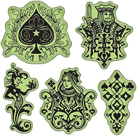 Inkadinkado Stamping Gear Cling Stamps, Cards