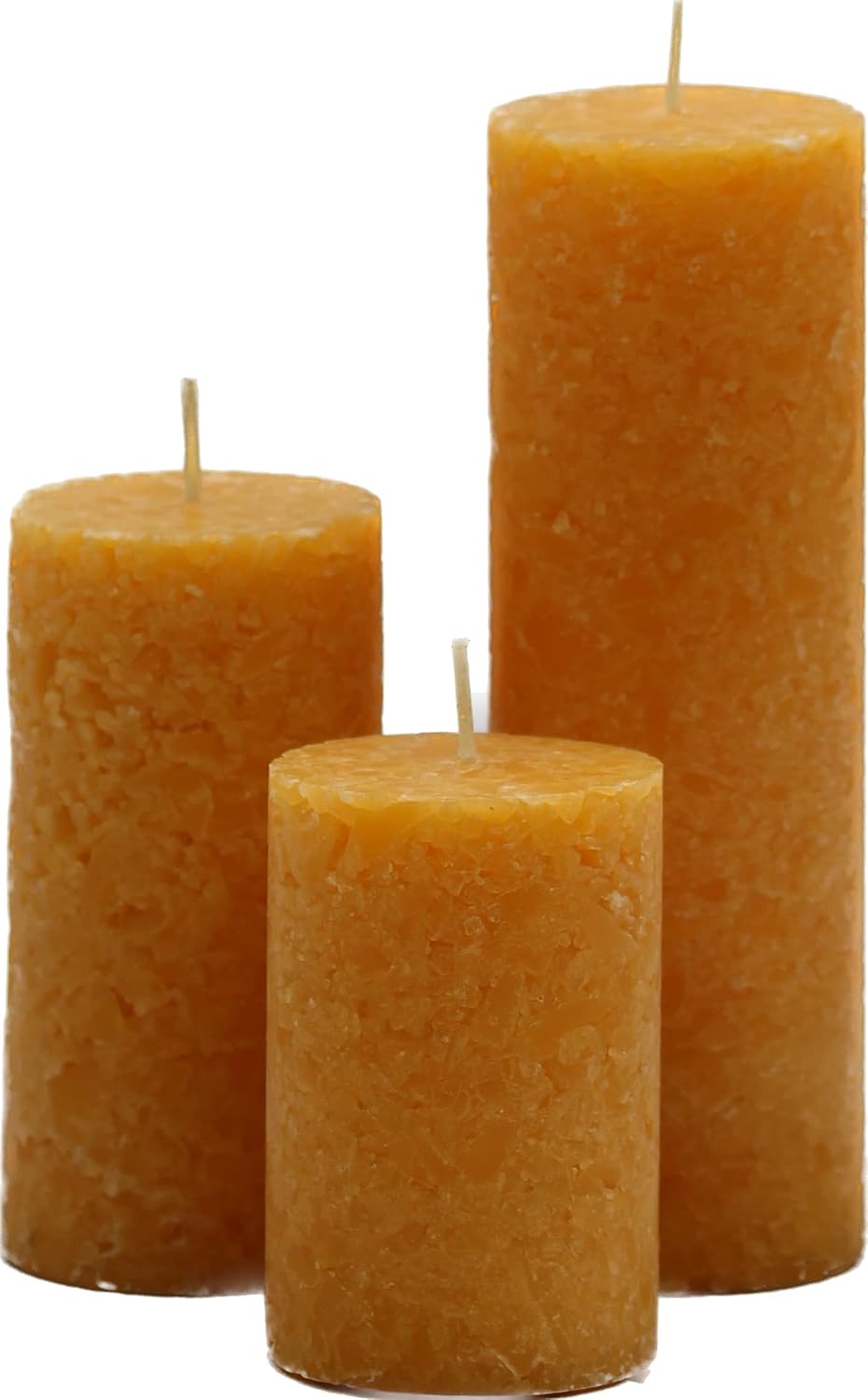 PROSPERRO LUMO by Parkash Candle Set of 3 Fragrance Pillar Candles