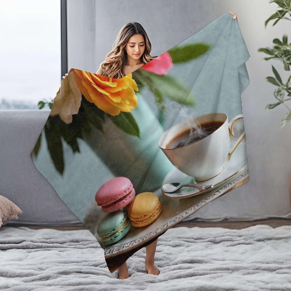 Couverture flanelle Bluey idéale pour vos moments cocooning au salon
