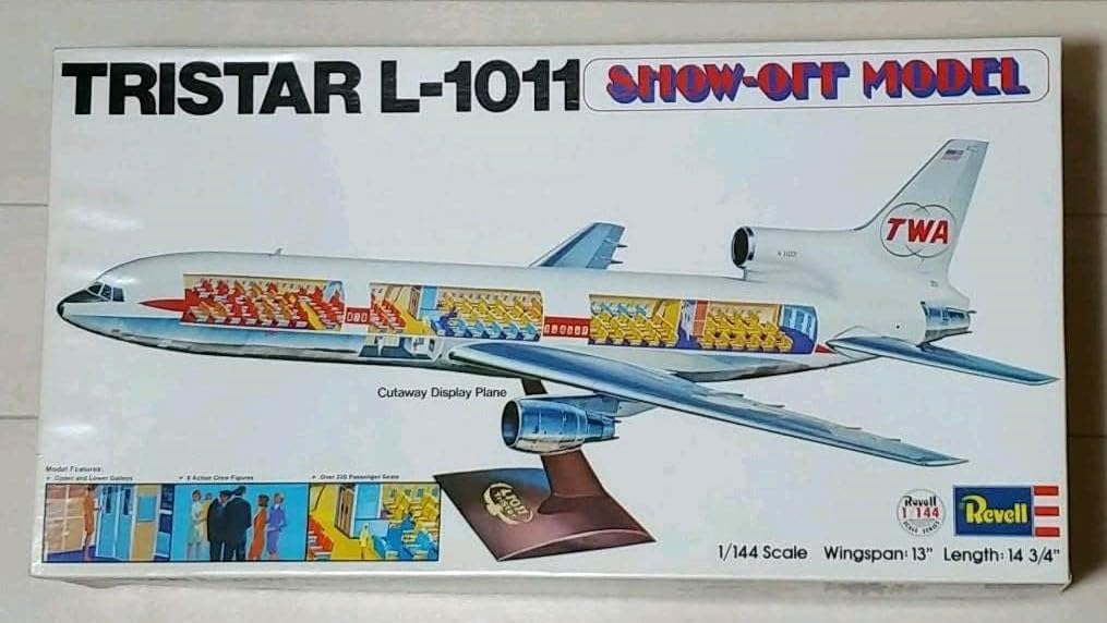 Amazon.co.jp: トライスター L-1011 SHOW-OFF MODEL 1/144 内部