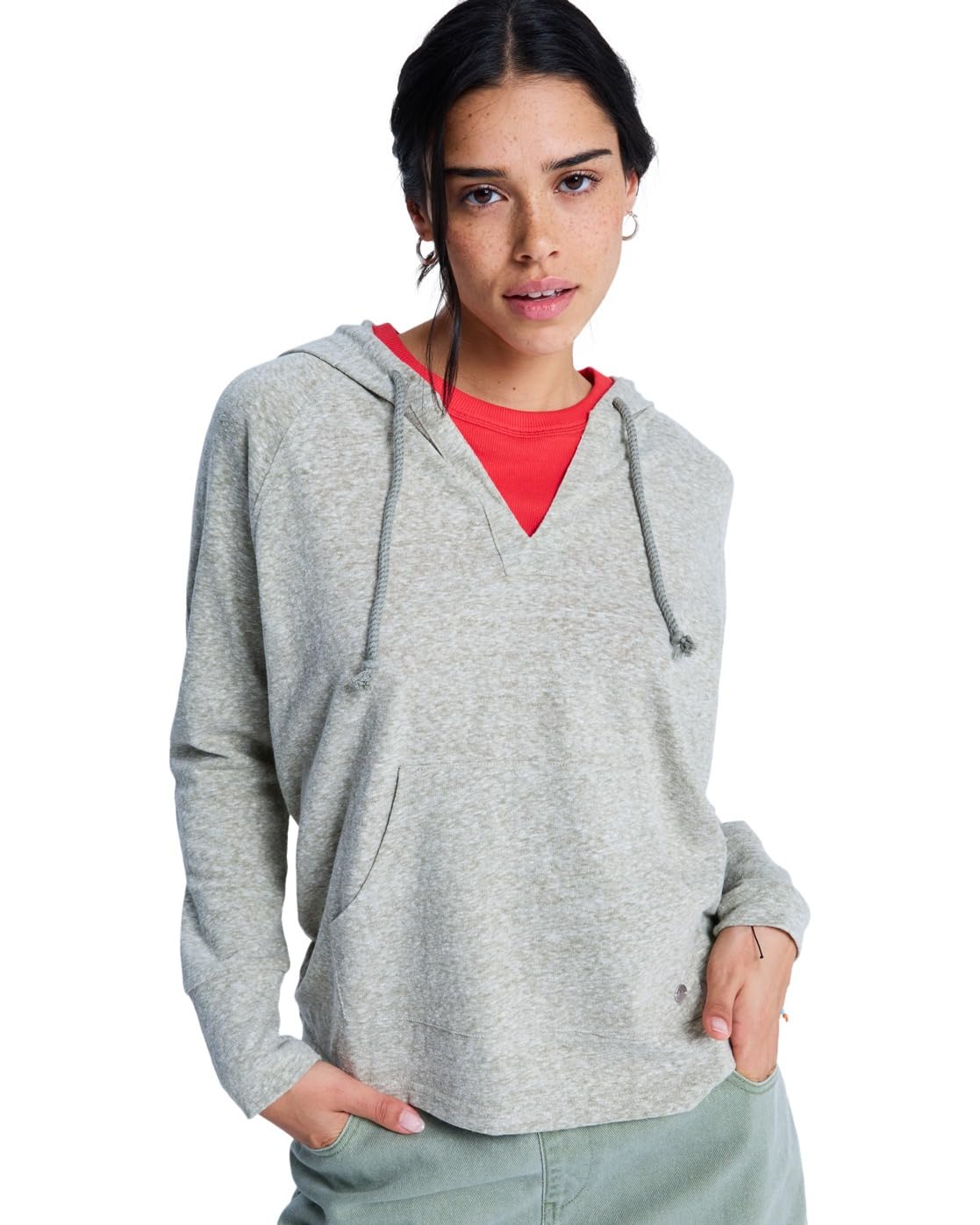 Roxy Destinazione Surf Felpa con Cappuccio Donna (Pacco da 1)