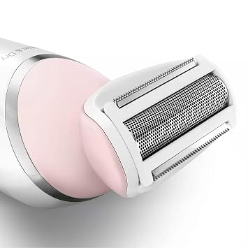 BRL140 Replacement Head Fit for Philips SatinShave Advanced Shaver | BRL136 BRL130 Womens Electric Trimmer Ladyshave Replacement Foil and Blade Wet and Dry White