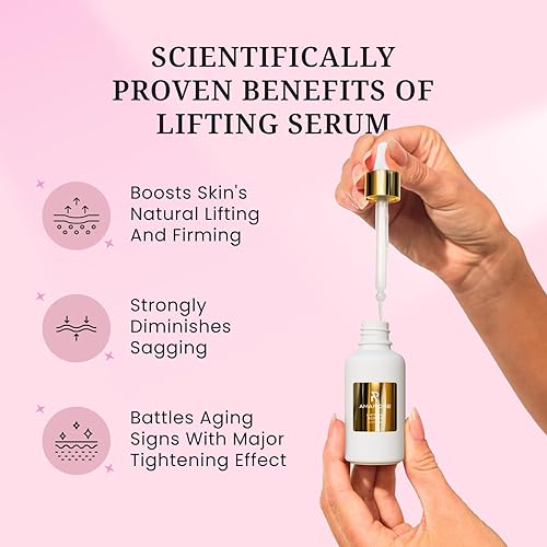 Miniatura 5 de Suero lifting  Solución avanzada antienvejecimiento y reafirmante para piel joven, disminuye las arrugas, aprieta y levanta la cara, el cuello y los