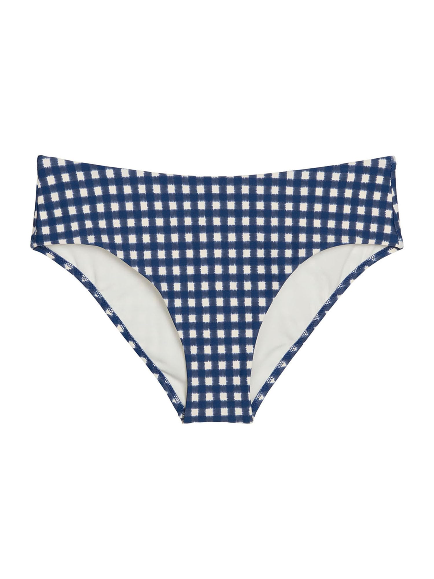 Marc O'Polo Women's Shiny Bikini Bottoms, Shiny Navypeonycheck, S