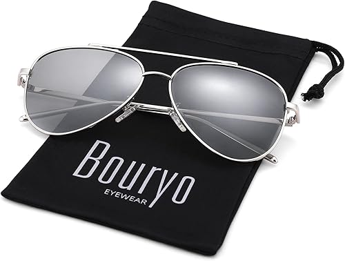 Gafas de sol polarizadas de aviador para niños, niñas, jóvenes y jóvenes de 5 a 18 años