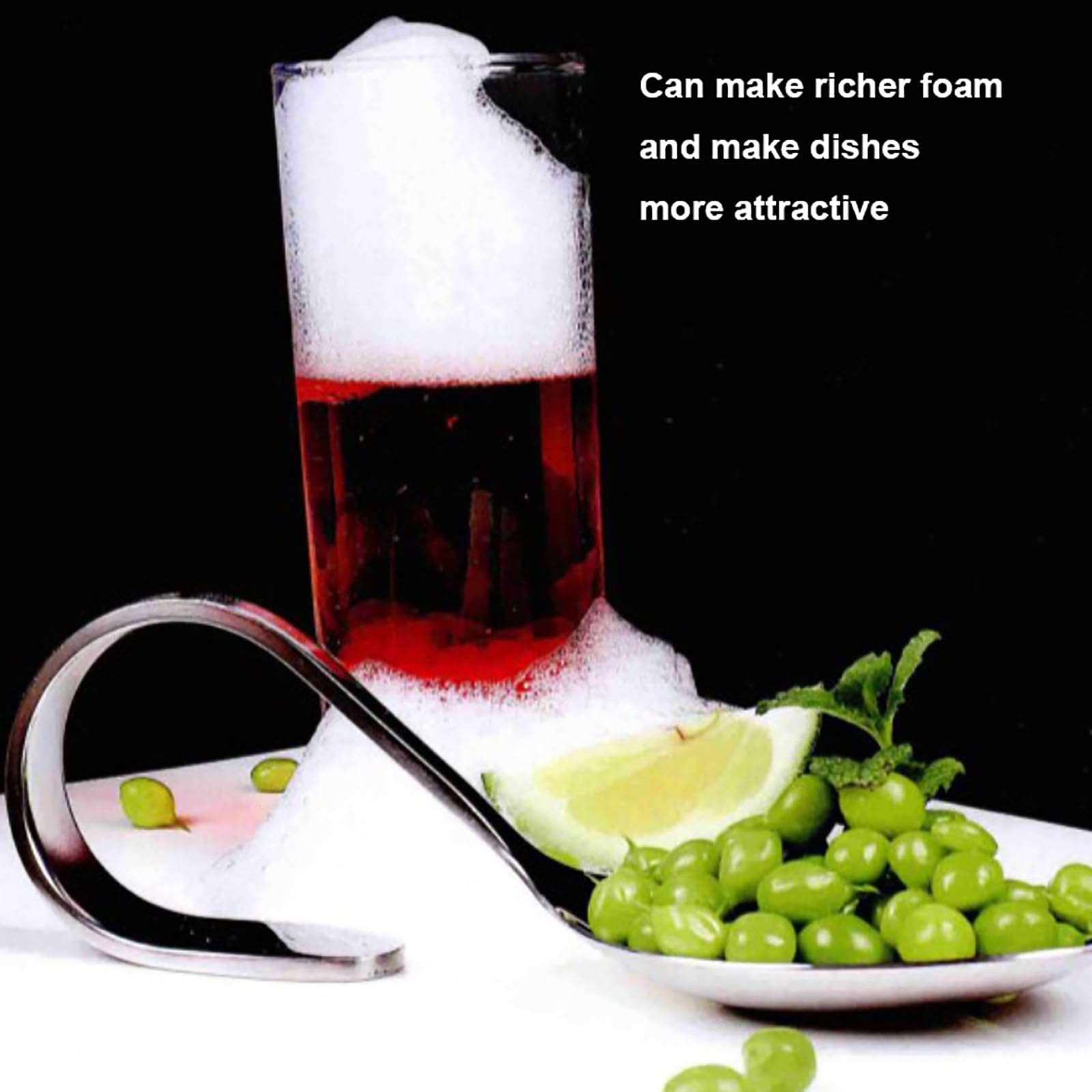 Fabricant De Bulles Gastronomiques MoléCulaires, GéNéRateur De Bulles De Cuisson Portable, Outil De Fabrication De Cocktails De Cuisine MoléCulaire