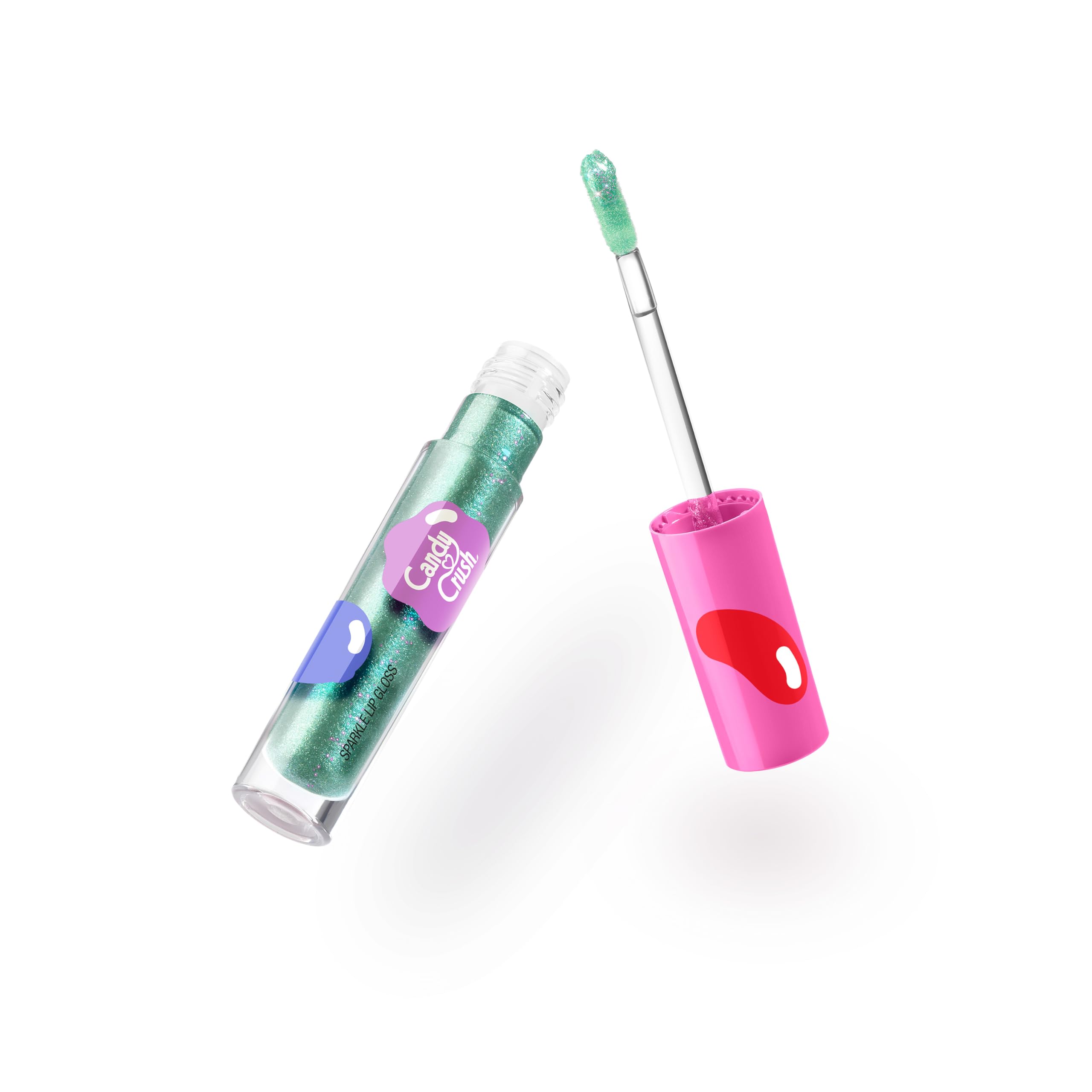 KIKO Milano Candy Crush™ Sparkle Lip Gloss 04, Super Sparkling Lip Gloss, 04 Aquamarine Aura, 3.8 ml (Pack of 1) - Image 3