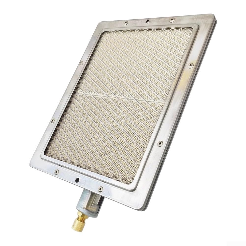 Quemador Gas 22cm Entrada Aire 12mm Para Horno