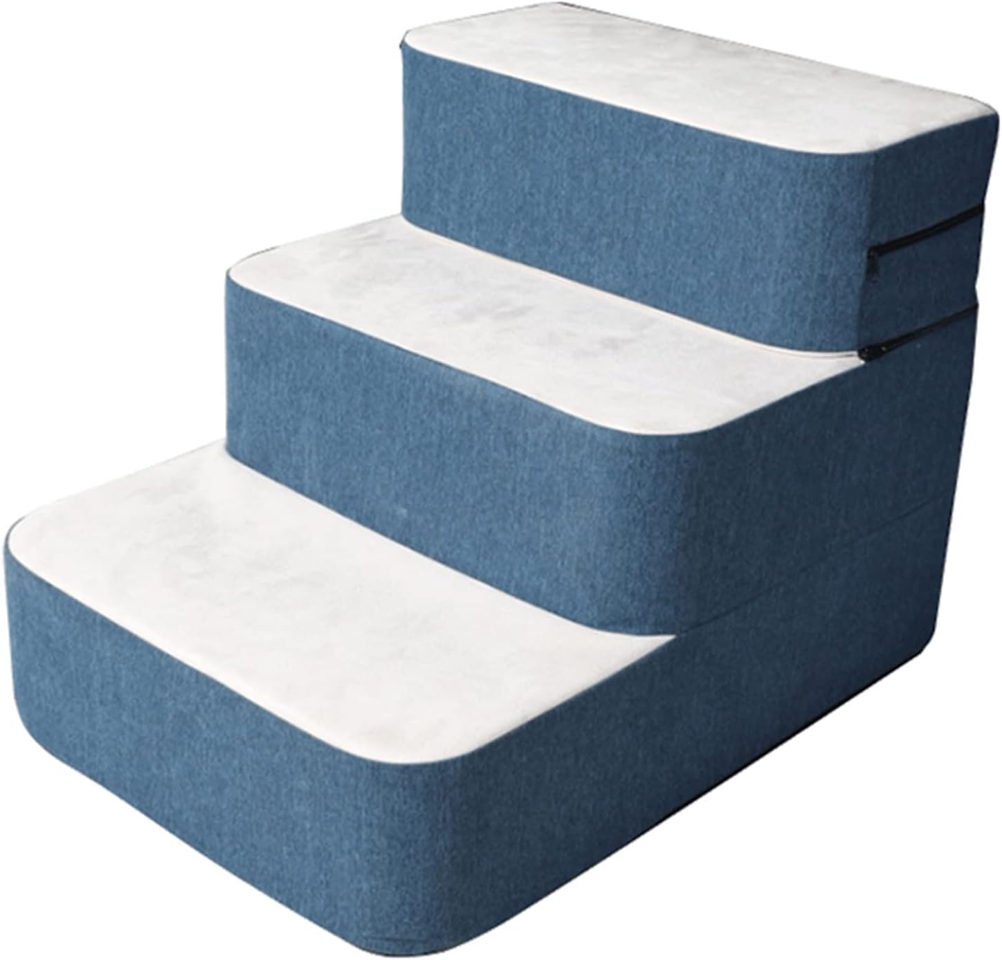 ERRULAN High Bed Dog Stairs for Small Dogs, 3 Tiers Soft