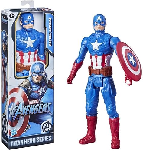 Avengers Movie Avn Titan Hero Figure Captain America - vue 8
