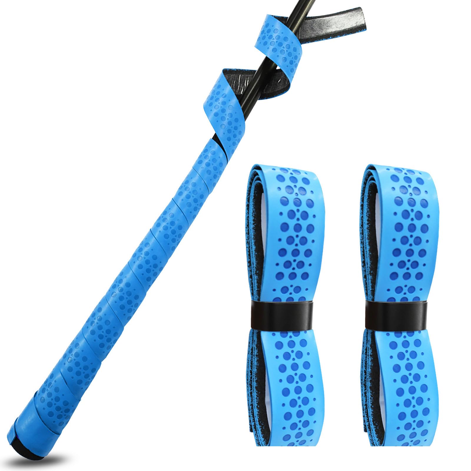 QIAOLIDA PU Baseball Bat Grip Tape Nonslip Overgrip Baseball Absorbs Sweat Tennis Grip Tape For Enhances Traction And Comfort