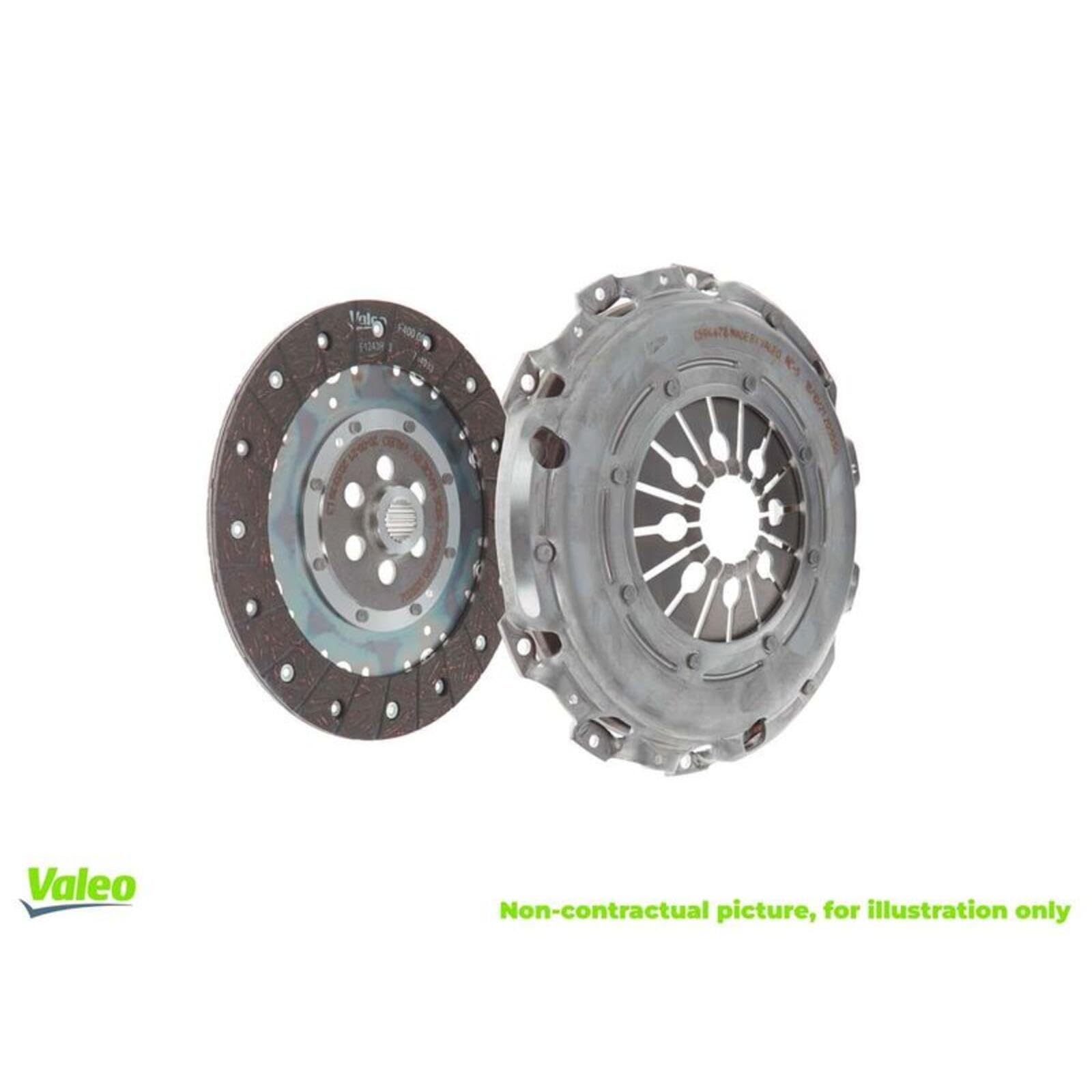 VALEO-834312-Kit de embrague-Diámetro exterior de la tapa: 215, Diámetro exterior del disco: 215, Con tapa: YES, Con disco: YES